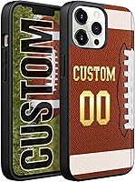 Vista 4 de Funda personalizada de fútbol para iPhone 16/15/14/13/12/11 Pro Max para Samsung S25/S24/S23/S22/S21/S20 FE/Plus/Ultra/A16/A15/A14/A54/A53/Moto G