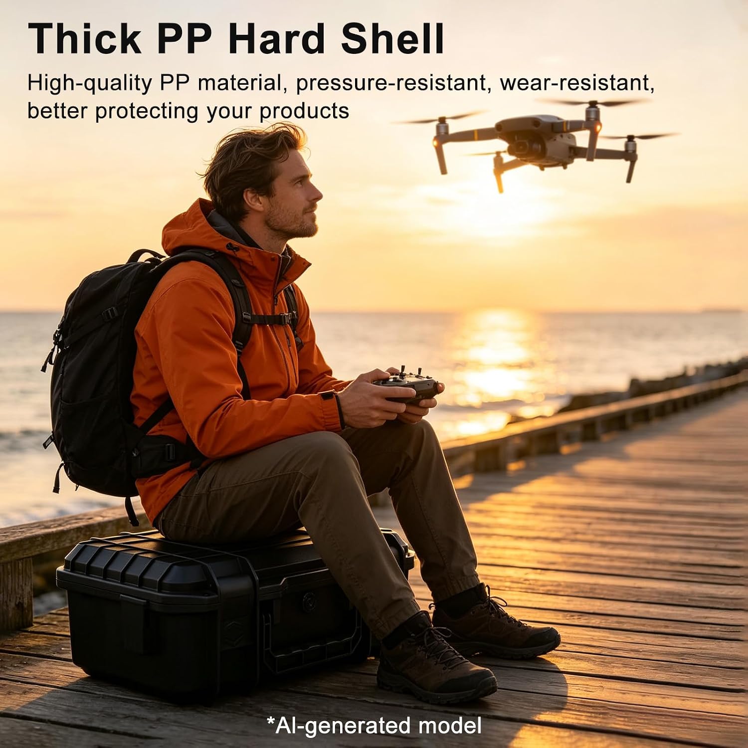  Waterproof Hard Case for DJI mini 5 Drone (Box Only) thumbnail