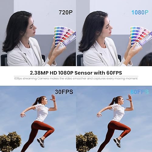 Miniatura 7 de TONGVEO Cámara de sala de conferencias, cámara PTZ de zoom óptico 10x USB2.0HDMILAN IP Cámara de transmisión en vivo POE, cámara de videoconferencia