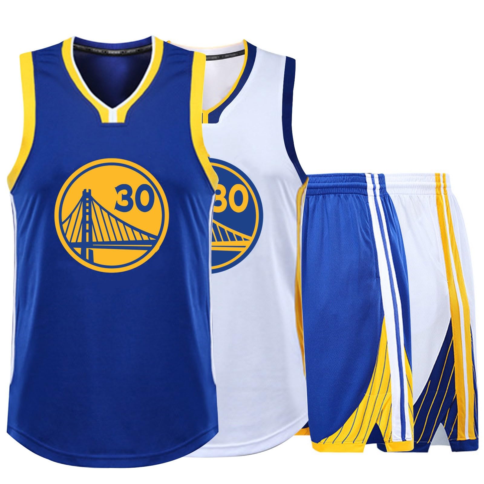 Camiseta de Baloncesto Adulto Niños Adolescentes 2 Piezas Sin Mangas Pantalón Corto