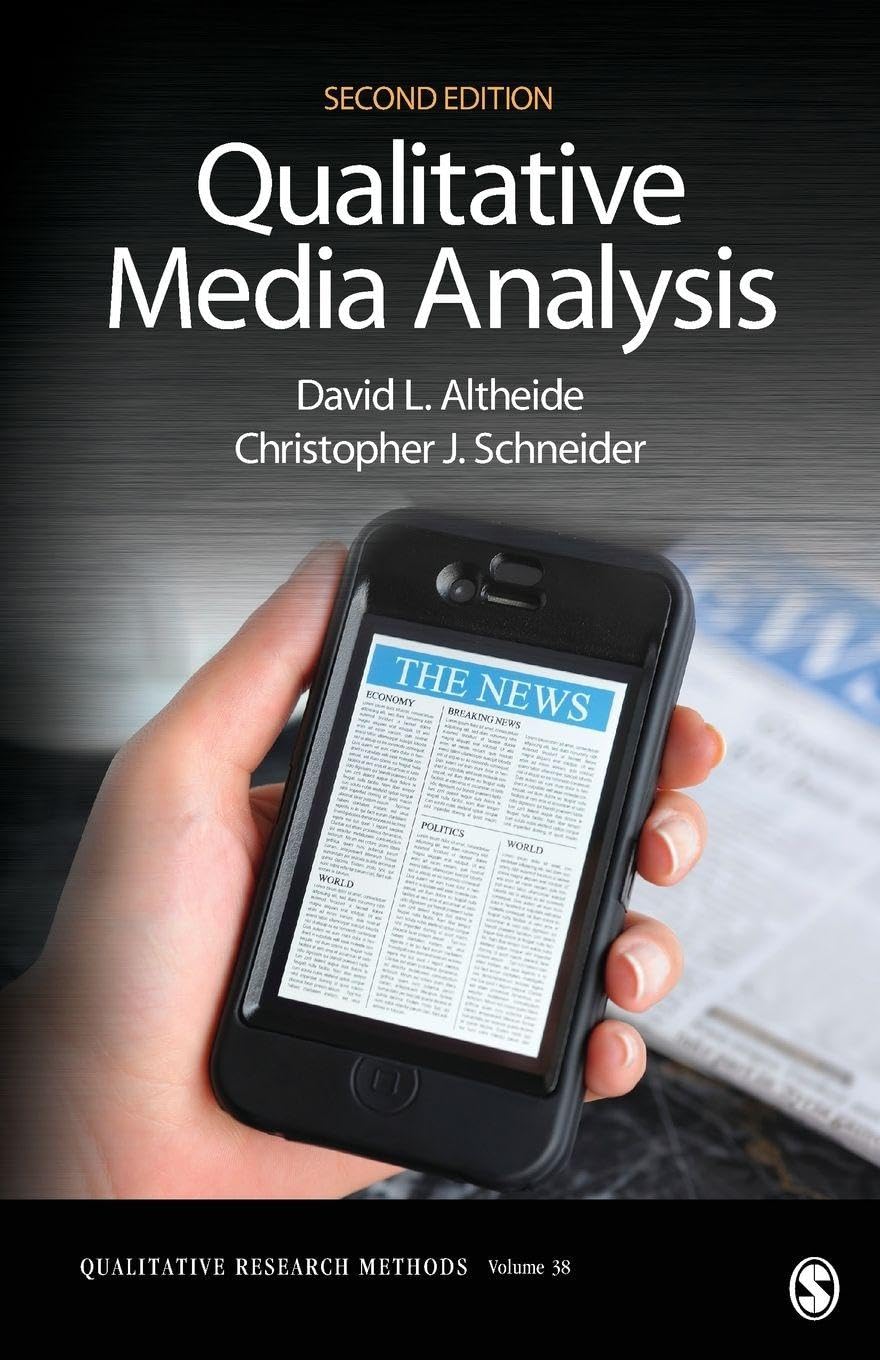 Qualitative Media Analysis: 38 (Qualitative Research Methods)
