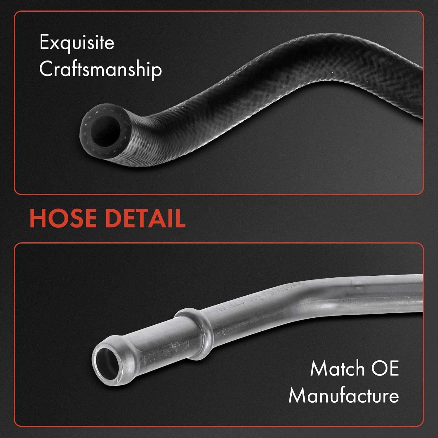 A-Premium Power Steering Return Hose Line Assembly Compatible with Nissan Altima 2002-2006, Maxima 2004-2008, Quest 2004-2009, 3.5L, Reservoir to Pump