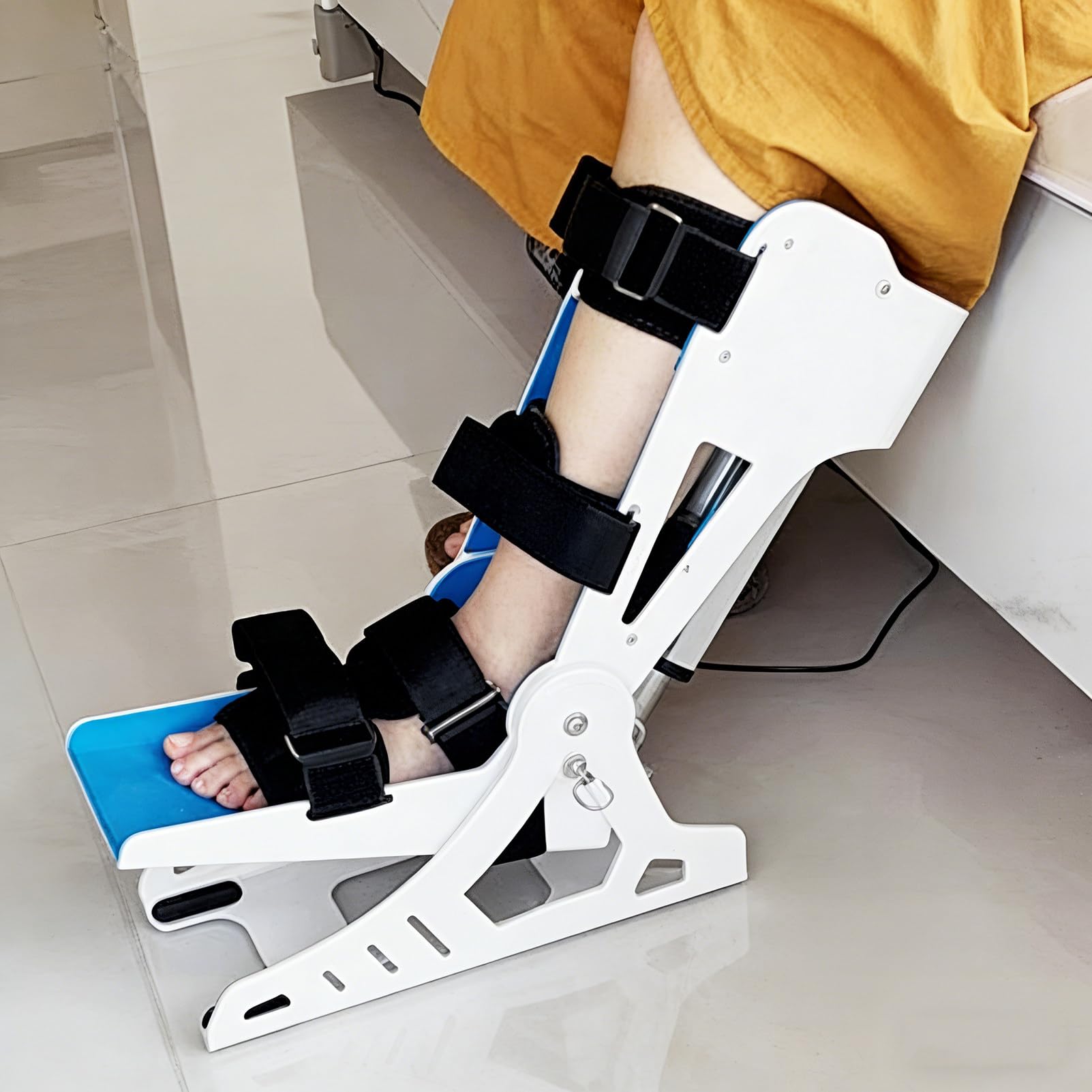 Elektryczny TrenażEr WzmacniająCy Staw Skokowy, SprzęT Do Rehabilitacji StóP, ćWiczenia Z PełNym KąTem Od -40° Do 50°, Na Sztywne WięZadłO Po Udarze/ZłAmaniu Hemiplegicznym