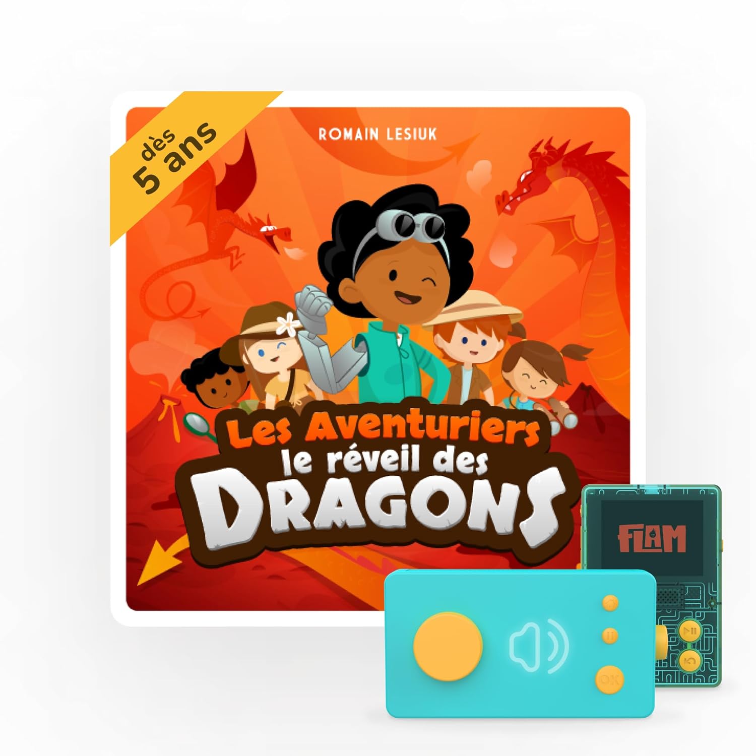 Lunii – The awakening of the Dragons box – Interactive audiobook from 5 years old to lis... Lunii – The awakening of the Dragons box – Interactive audiobook from 5 years old to lis...