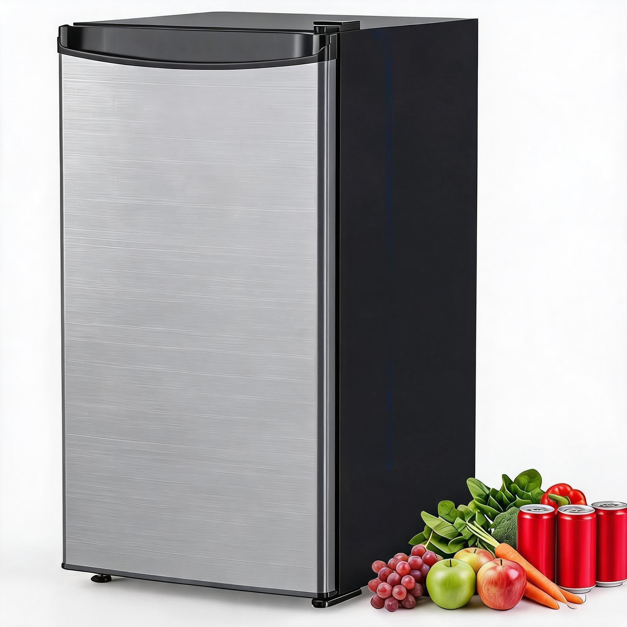 Mini Kühlschrank 45L Leiser Energiesparend 5-Stufige Kühlung
