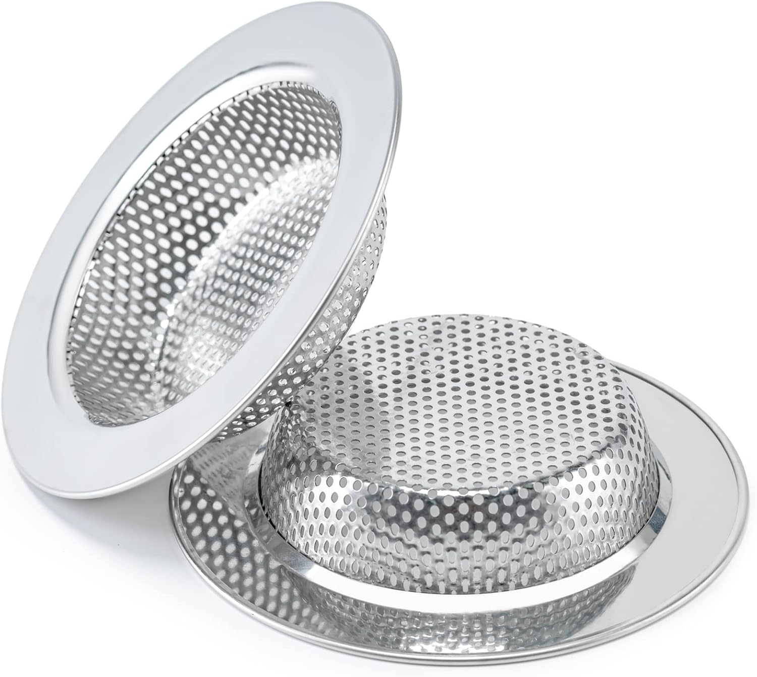 2 Pcs Sink Strainer for Most Kitchen Sink Drain Basket