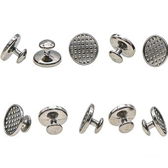 100pcs Lingual Buttons/Metal Lingual Traction Hooks/Lingual Buttons Traction Chain100Pcs Metal Lingual Button