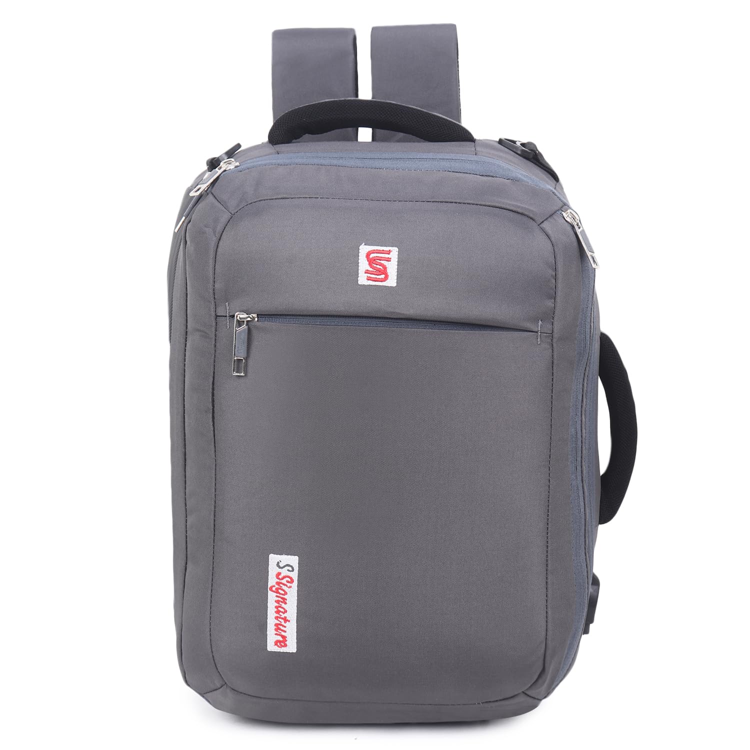 SSIGNAUTRES Multipurpose 3 IN 1 Travel Laptop 15.5 inch Laptop Backpack, File Travel Luggage, Convertible Briefcase, With Extra Laptop Sleeve Free (GREY) (B0CJJN4N3M) Amazon Price History, Amazon Price Tracker
