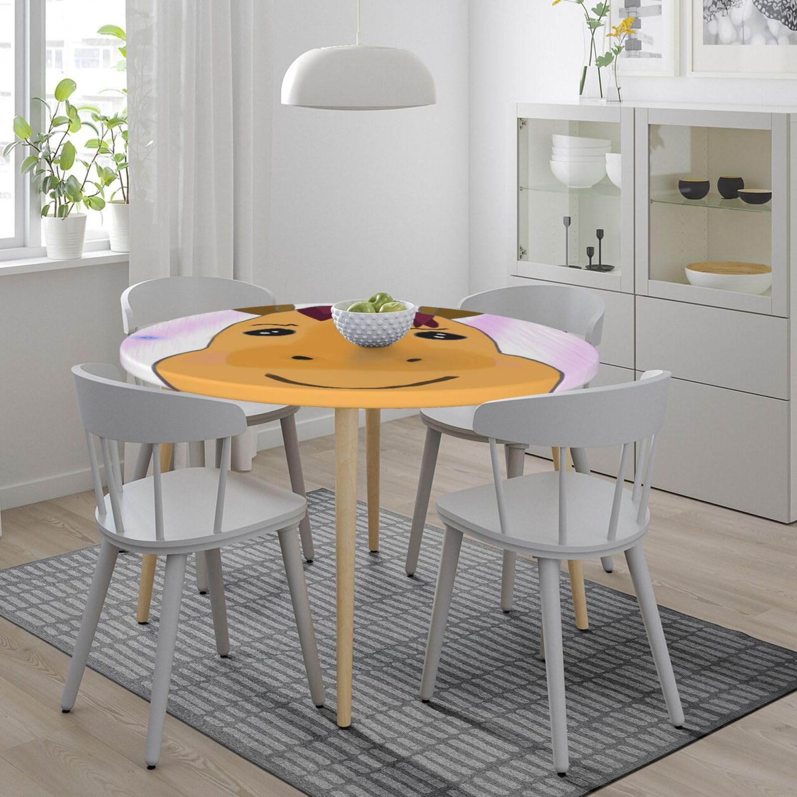 Dvaorc Confezione da 4 tovaglie di girasole da 150 x 200 cm, in plastica rustica con girasole, per feste di compleanno con girasole, per interni ed esterni, decorazioni per feste
