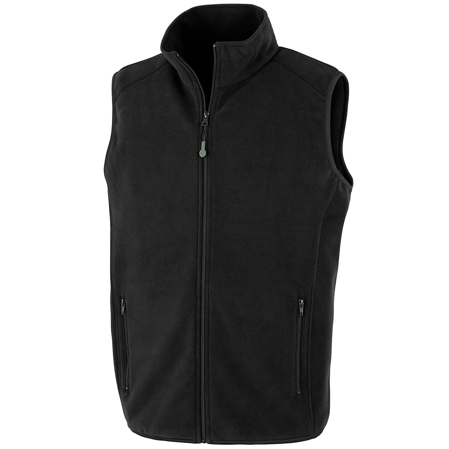 Result Genuine Recycled Mens Polarthermic Fleece Body Warmer (3XL) (Black)