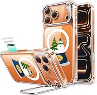 Vista 46 de ESR Funda para iPhone 13 Pro, compatible con MagSafe, protección de grado militar a prueba de golpes, soporte de anillo de cámara integrado, funda