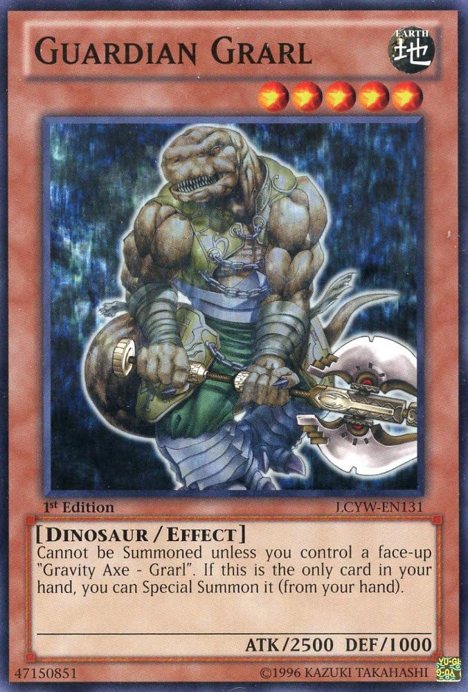 YU-GI-OH! - Guardian Grarl (LCYW-EN131) - Legendary Collection 3: Yugi's World - 1st Edition - Common