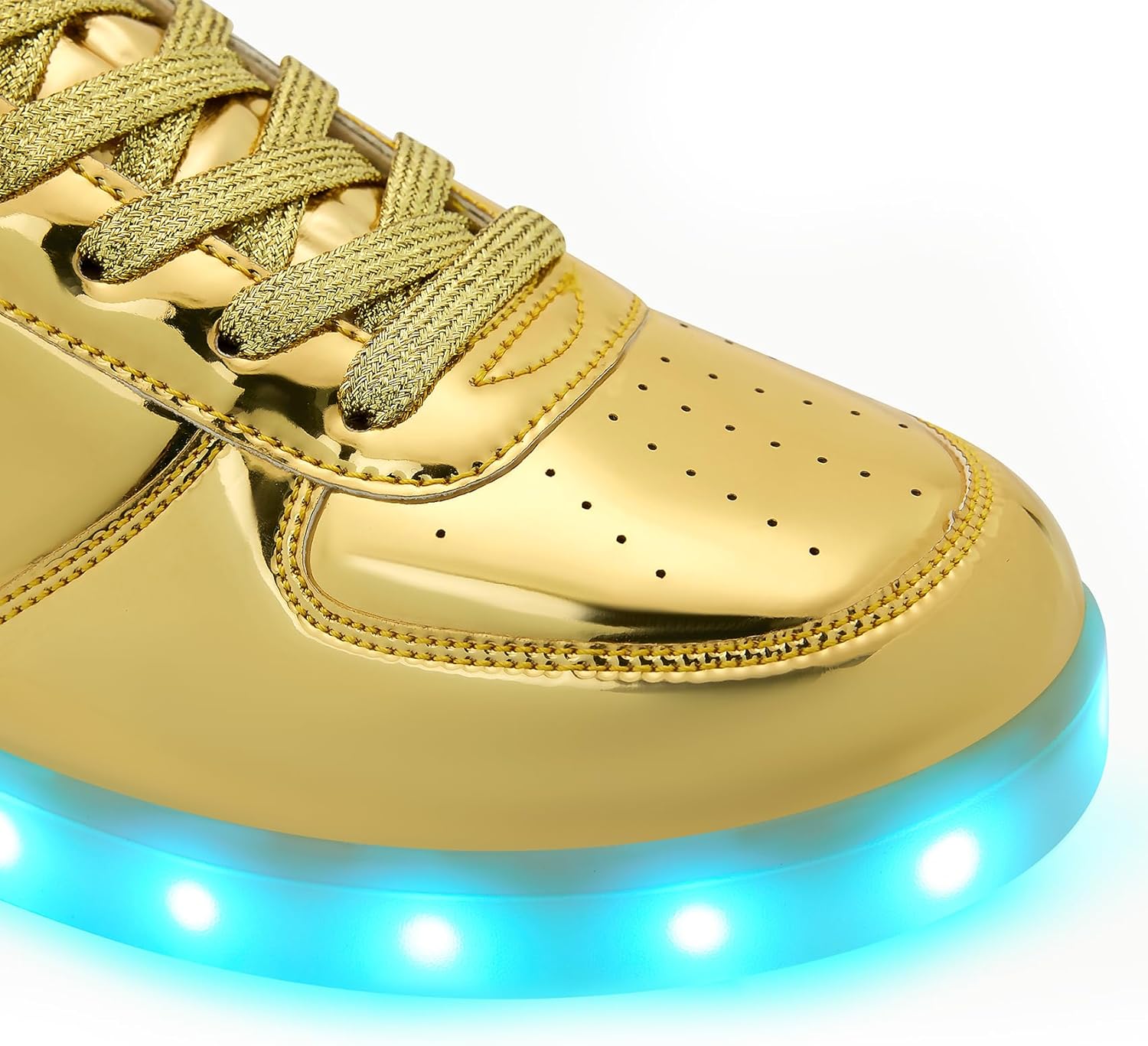 Unisex LED Shoes - Fashion Light Up Sneakers, Breathable USB Charging Glowing Luminous LED Shoes for Men Women - Image 3
