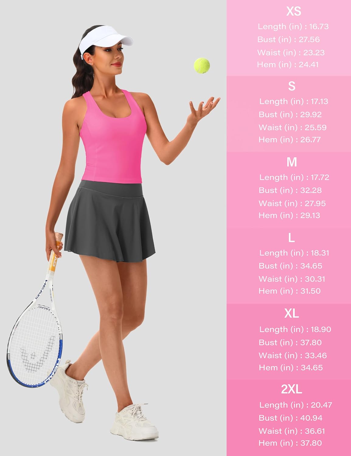 MAGCOMSEN Women's Workout Tank Tops with Built in Bra Athletic Racerback Support Tanks Padded Fitted Yoga Crop Gym Activewear - Image 7