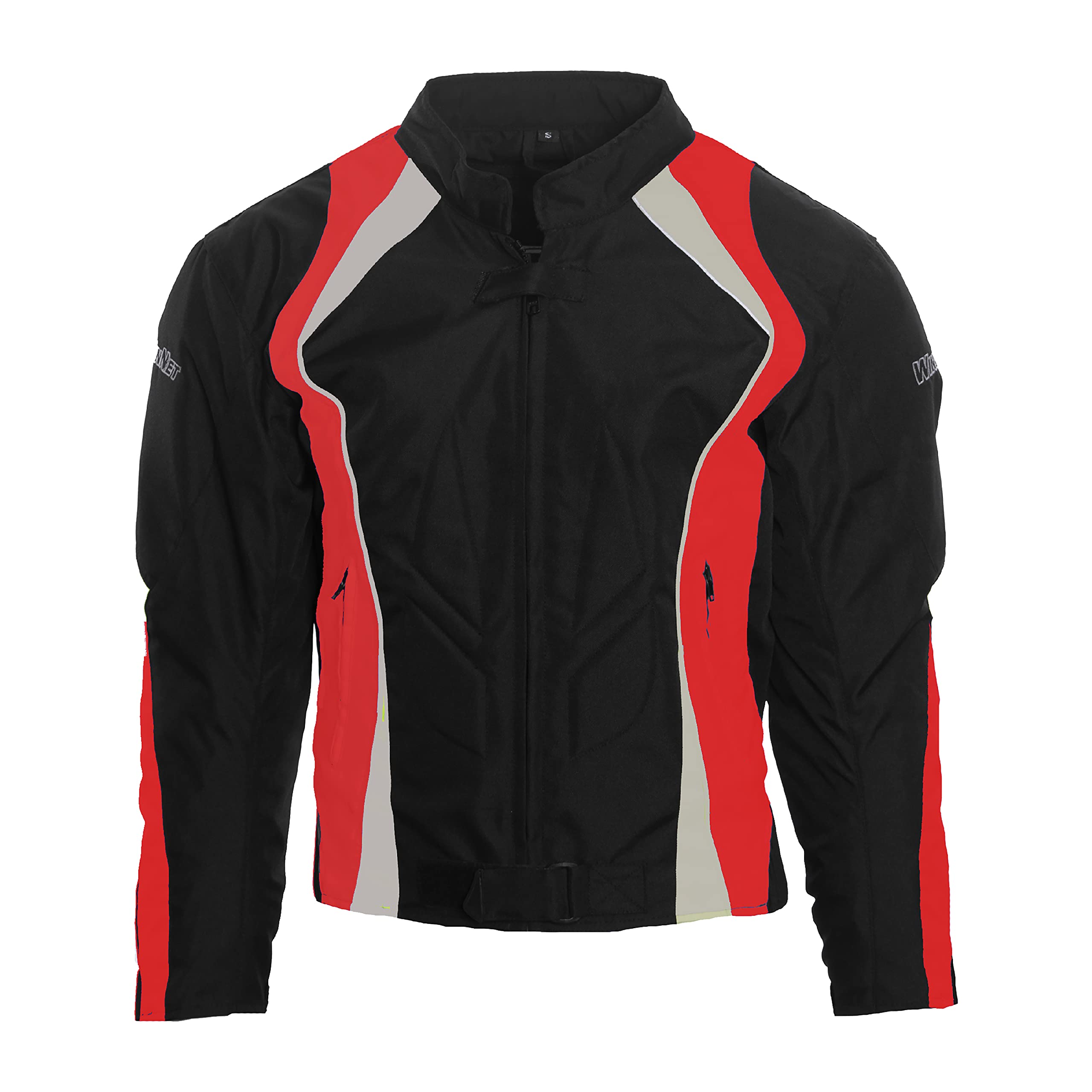 WinNet Completo da Moto 2 Pezzi Giacca e Pantaloni con Protezioni Omologate