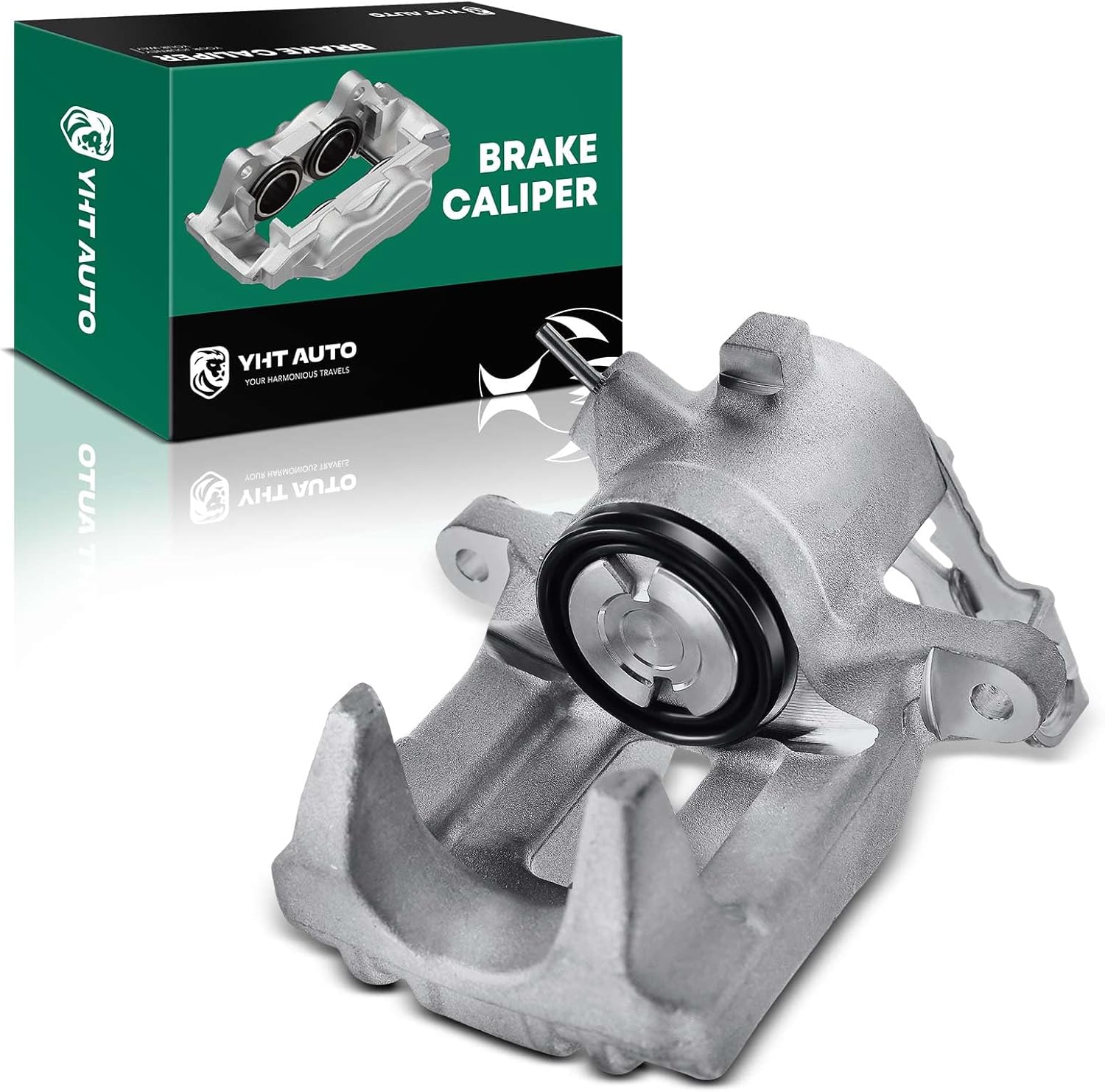 YHTAUTO Rear Passenger Side Disc Brake Caliper Assembly Replacement for Audi A4 2002-2006 A4 Quattro 2002-2006