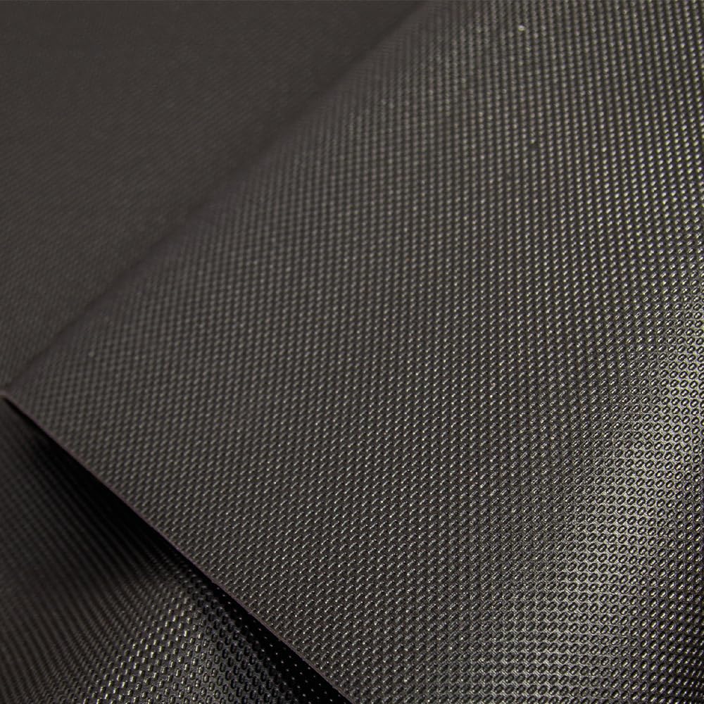 OLIVO.shop - Alfombra de cocina de PVC, multiusos, se puede cortar a medida, lavable, antideslizante, para cocina, baño, lavandería, 50 cm de ancho, rollo múltiple negro, 50 x 600 cm
