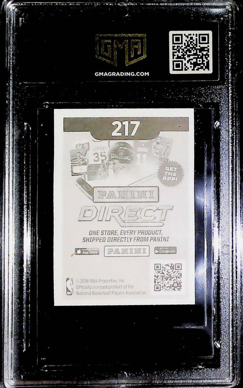 2018-19 Panini Stickers #217 Luka Doncic RC Rookie Dallas Mavericks Graded NM-MT+ GMA 8.5 Official NBA Basketball Trading Card by Panini America (Serial Numbers May Vary)
