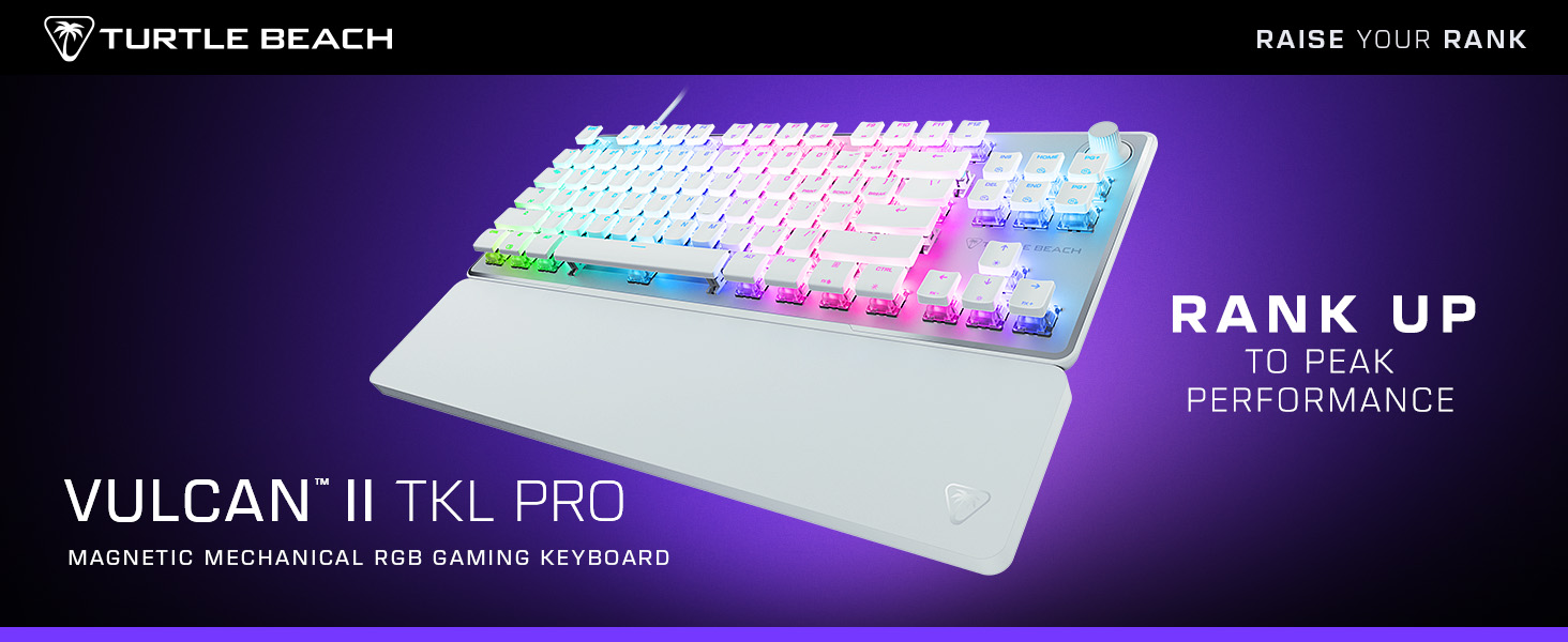 Amazon.com: Turtle Beach Vulcan II TKL Pro Hall-Effect Mechanical
