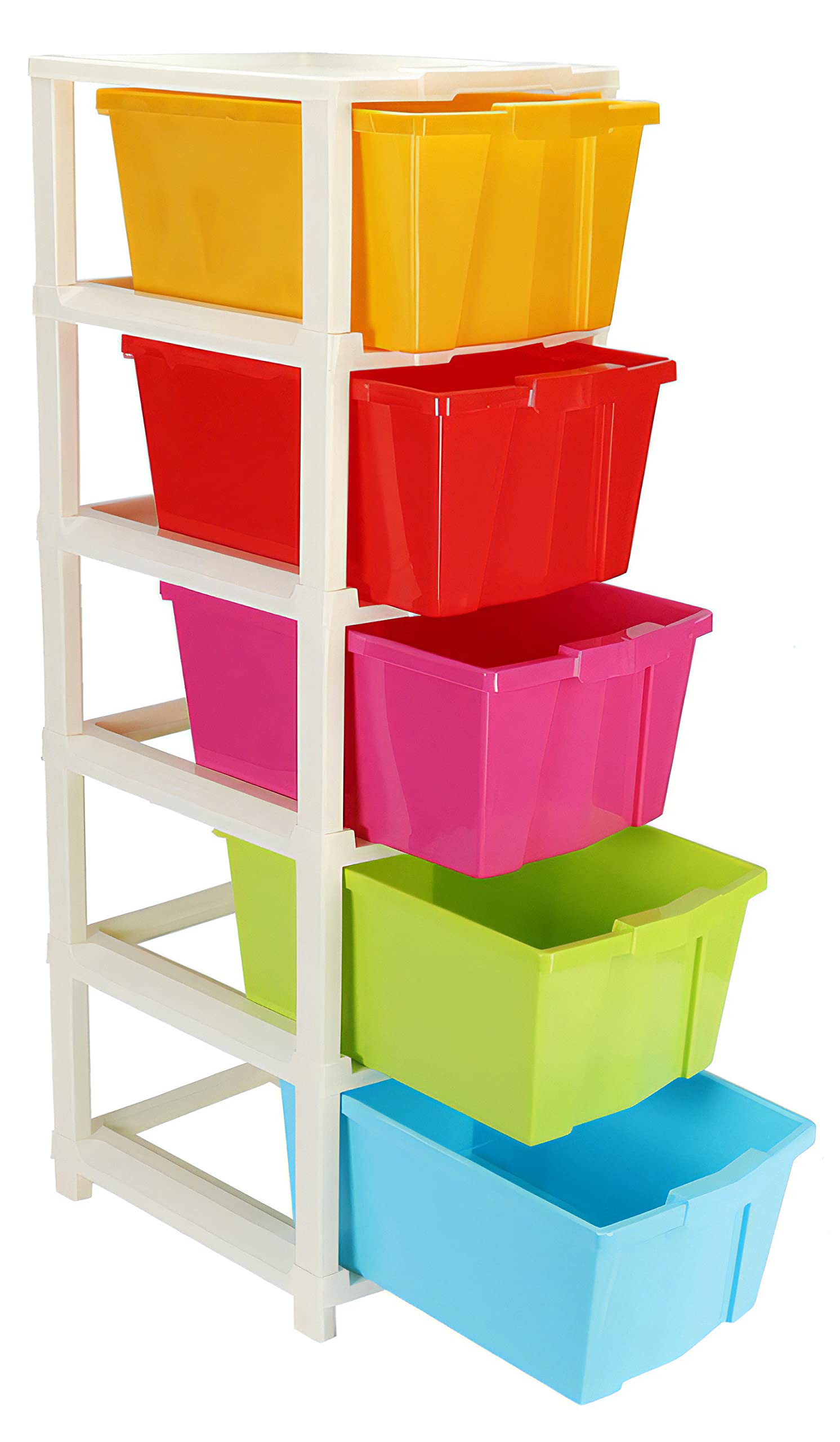 SENAROO Plastic 5 Layer Drawer(Multi)