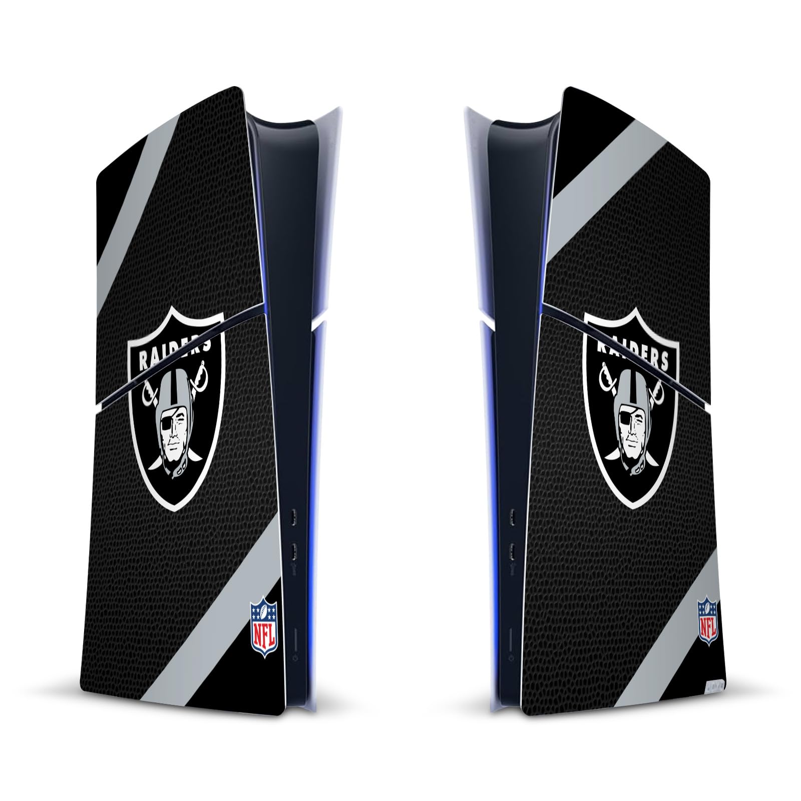 Autocollant PS5 Slim Digital NFL Las Vegas Raiders Vinyle Couverture Coque