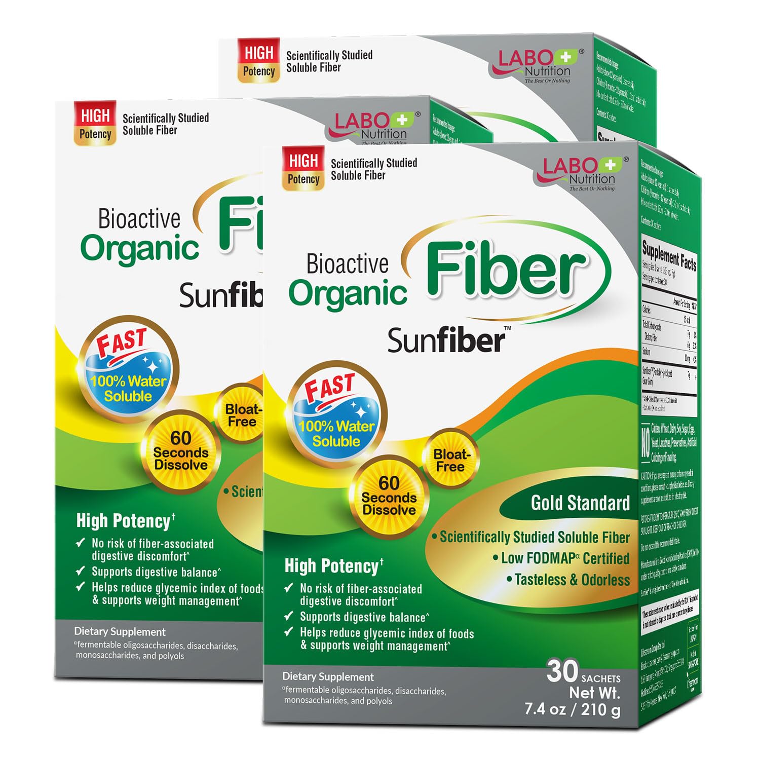LABO Nutrition Bioactive Organic Fiber