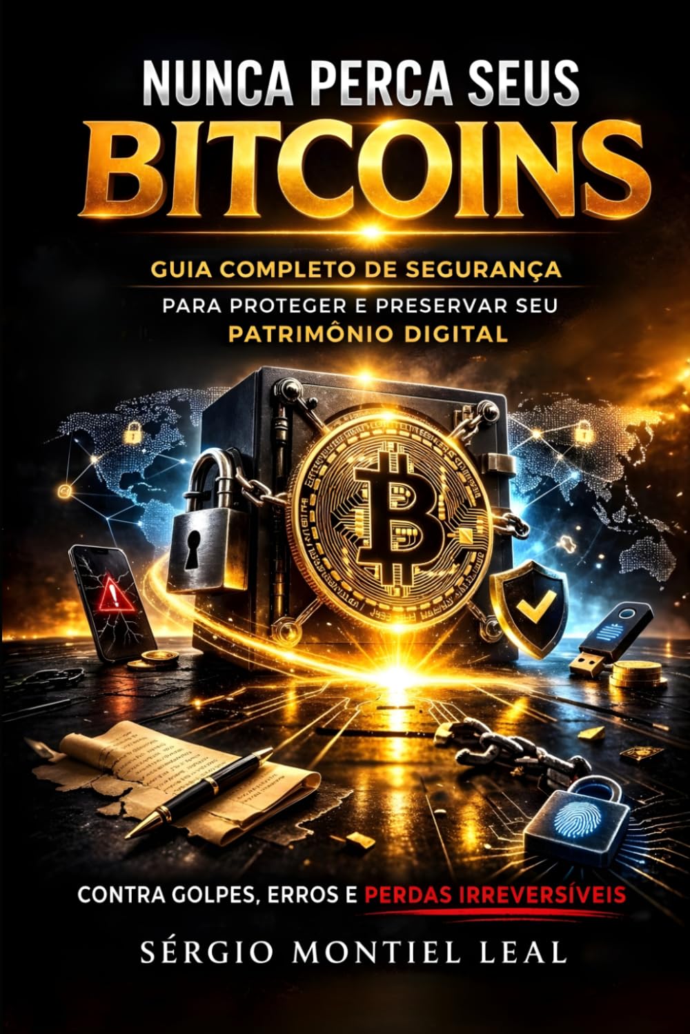 NUNCA PERCA SEUS BITCOINS: GUIA COMPLETO DE SEGURANÇA PARA PROTEGER E PRESERVAR SEU PATRIMÔNIO DIGITAL CONTRA GOLPES, ERROS E PERDAS IRREVERSÍVEIS