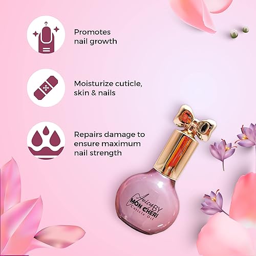 Miniatura 9 de Aceite de cutícula para uñas (Allure (feromona)) Atracción Aroma Hidratante, Hidratante Repara uñas y cutículas agrietadas secas 0.3 fl oz