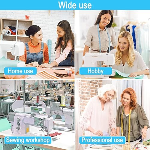 Miniatura 7 de Reglas de acolchado, 4 plantillas cuadradas de acolchado (4.5 x 4.5 pulgadas, 6 x 6 pulgadas, 9.5 x 9.5 pulgadas, 12.5 x 12.5 pulgadas), regla de