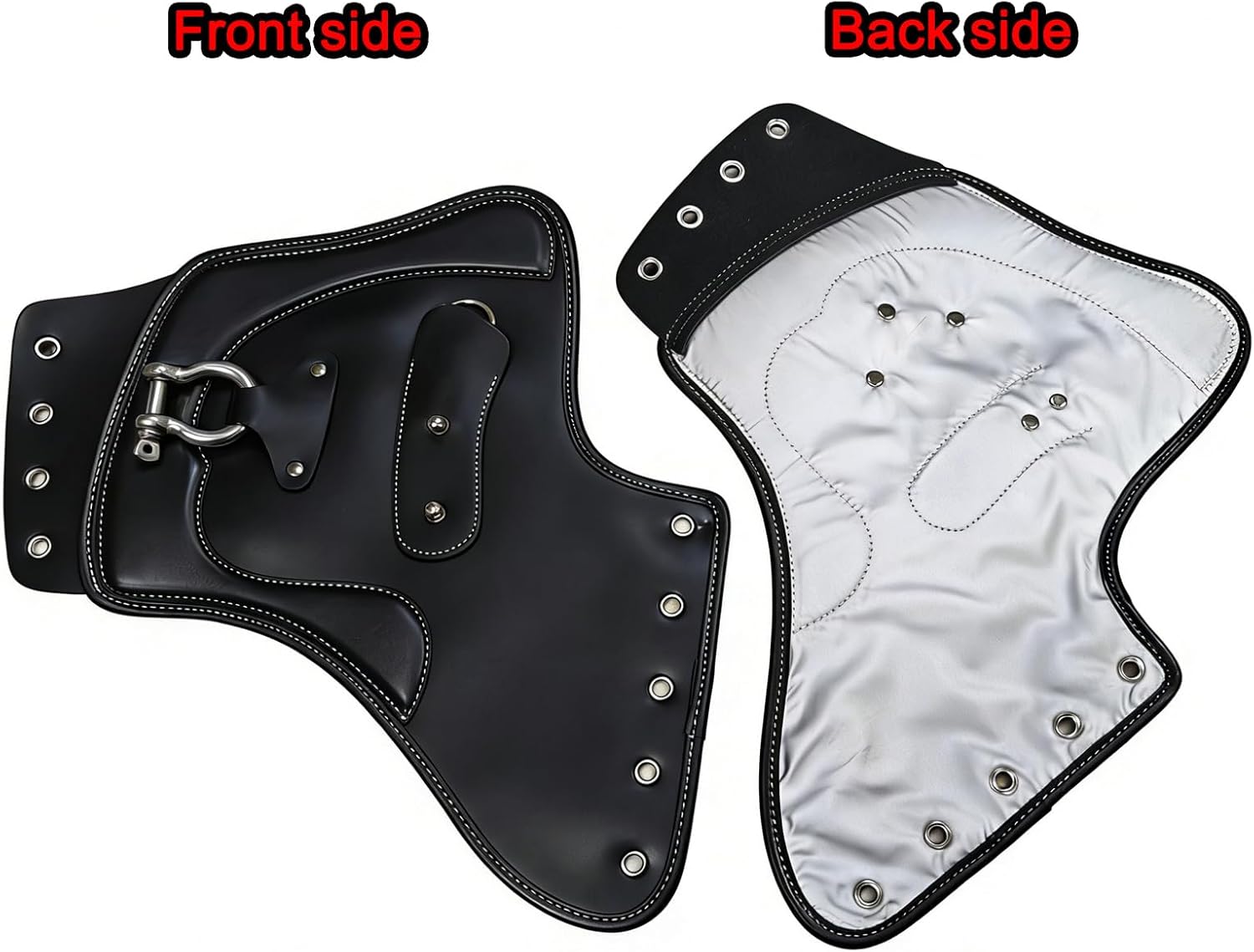 Motorcycle Heat Shield Deflectors Leather Side Saddle for Harley Nightster 975 Special 2022-2026 Engine Heat Insulation Pad Accessories