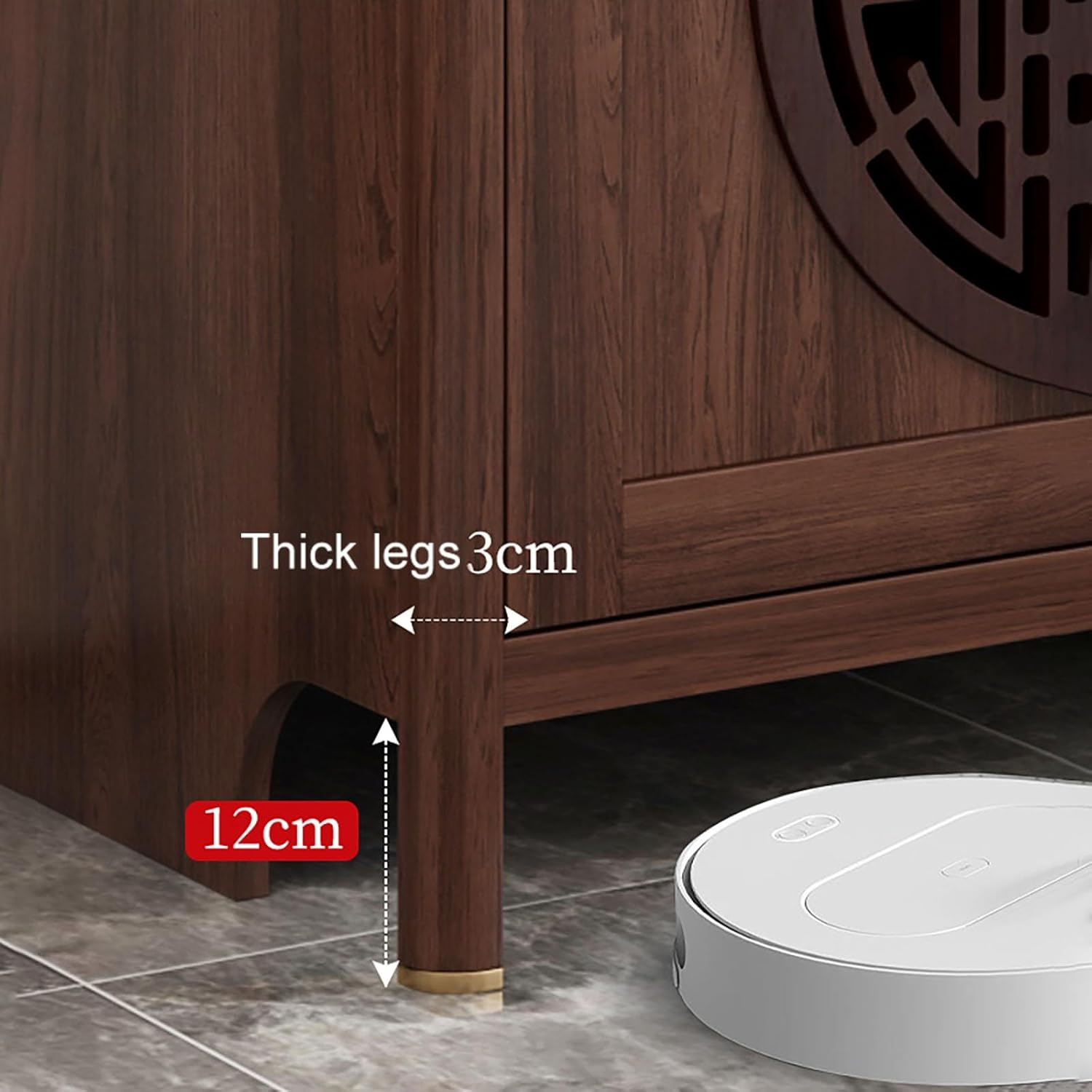 Chinese Cabinet Pedestal Offering Table, Solid Wood Altar Table, Buddha Niche, Personal Meditation Shrine with Storage, Stand Meditation Prayer Table, Altar Table(69x45x124cm/27.1x17.7x48.8in)