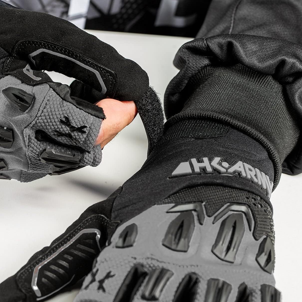 HK Army Hardline Armored Paintball Airsoft Glove