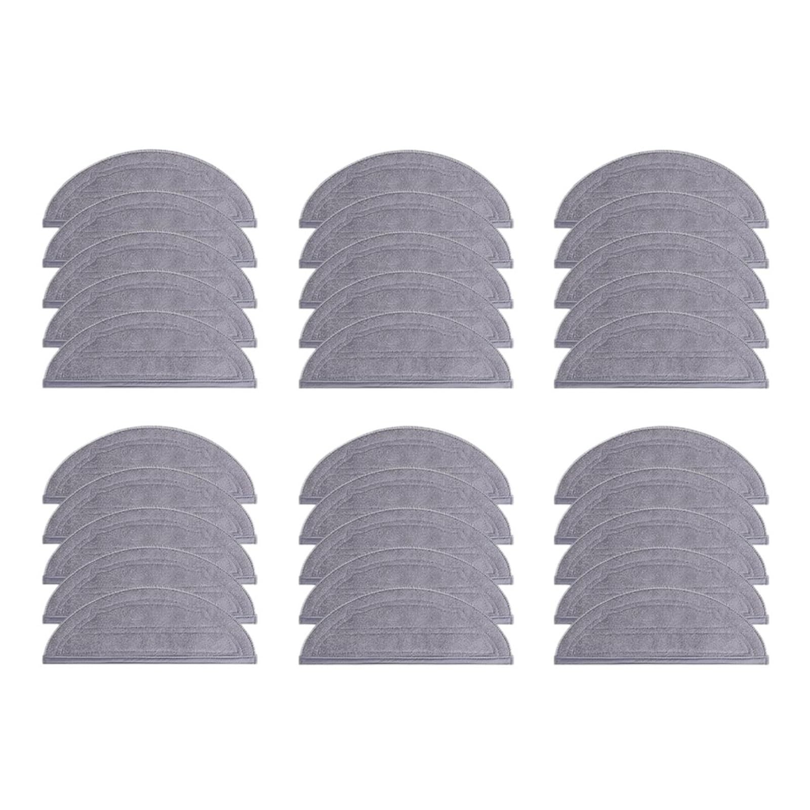 HIZON Mop Cloth，Compatible For Roborock， Q10 S5 S5Plus Q10VF Q10VF Plus Q10V Q10VPlus S8Pro S8 Pro Plus Reusable Spare Parts Kit(SET4)