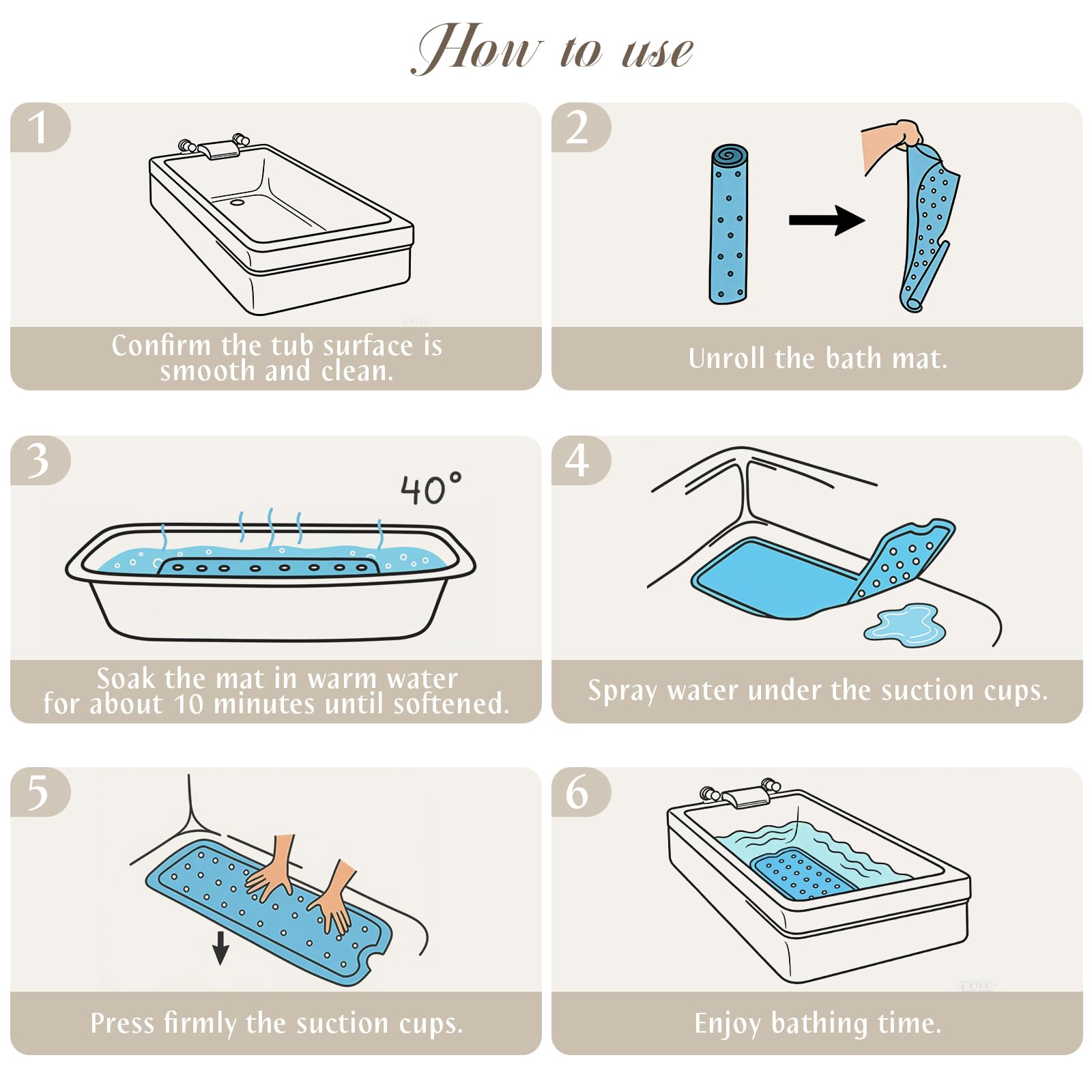SHUCHING Tapis de Bain Antidérapant Feuille Verte, Tapis Baignoire Antidérapant, Réssistant à la Moisissure et Lavable en Machine 100 x 40 cm