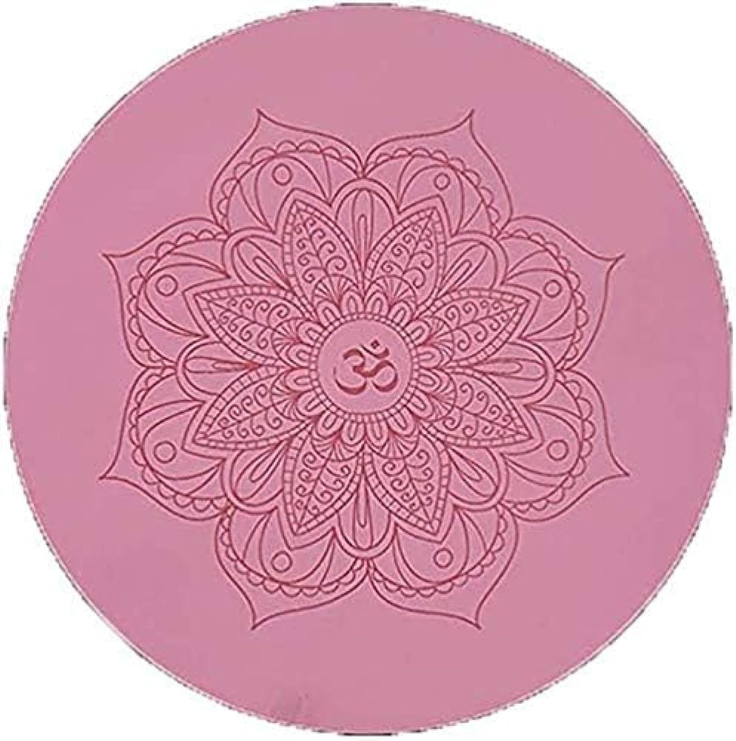 Tapis de yoga pad antidérapant en liège et caoutchouc pour une stabilité maximale en méditation