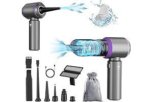 VO1 Car Vacuum Cleaner and Blower: 4-in-1 High-Powered Solution for Pristine Vehicles