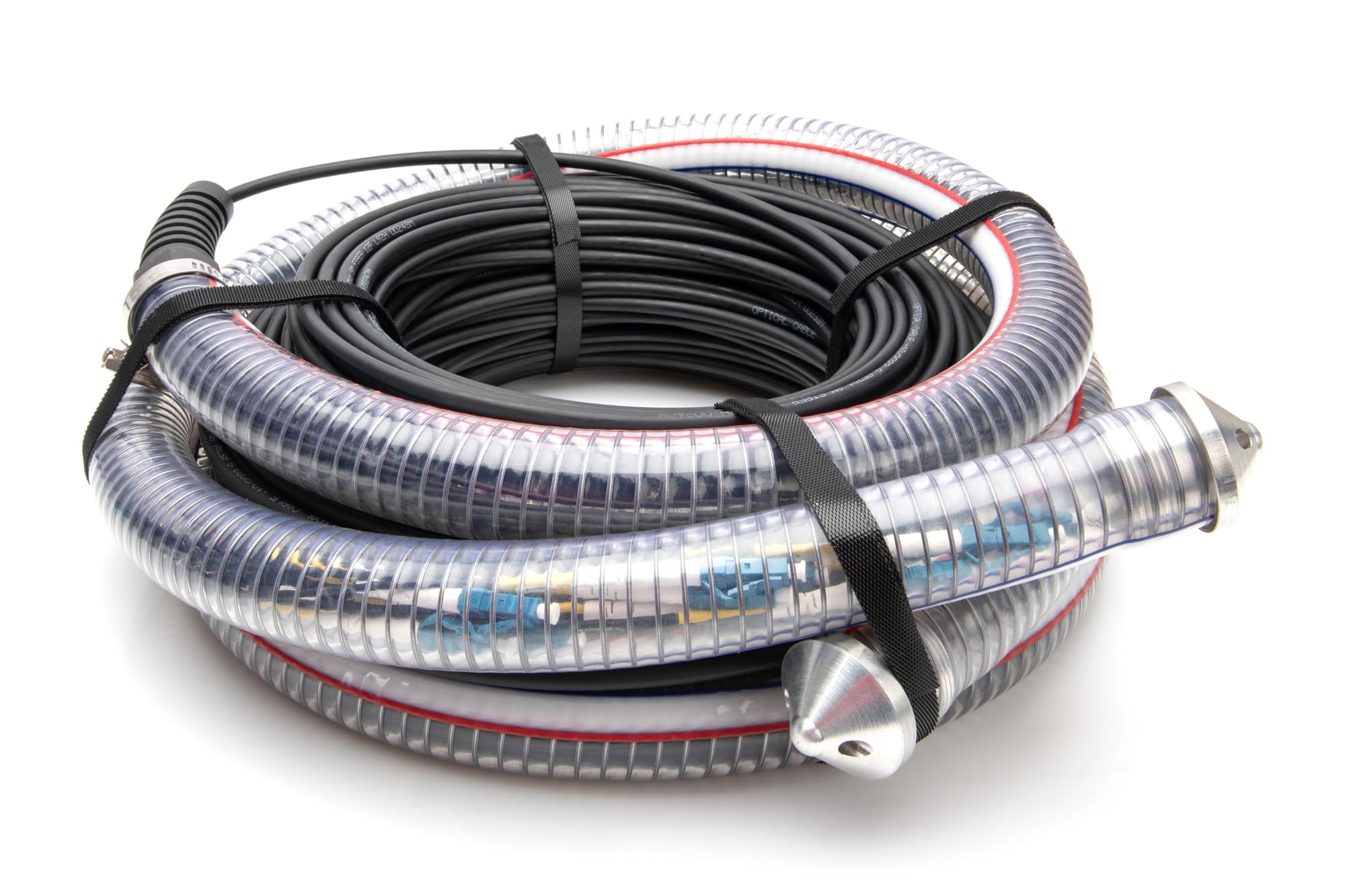 DIGITUS DK-2A33CUE50BK-BBB, Cable De Fibra Óptica OS2, 150 m, LC (UPC) a LC (UPC), Cable Breakout De 12 Fibras, 1/10 Gbit/s, Cable De Fibra Óptica Monomodo SM, Fibra: G.657.A1 9/125 µ, Negro