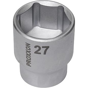 Proxxon 1/2 sockets 1/2 sockets 27 mm