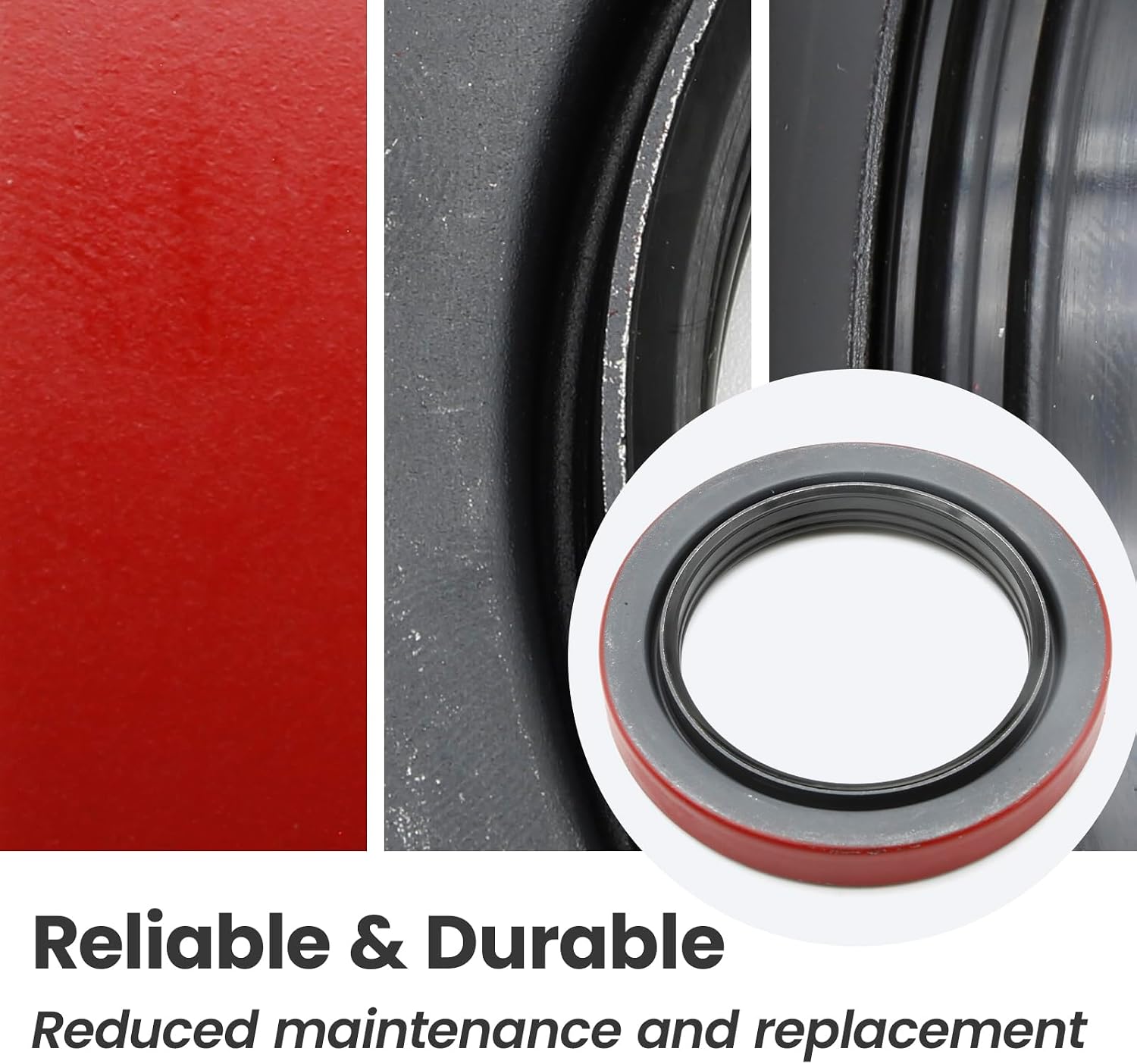 Oil Seal 3.125" x 4.506" Replace 010-056-00 1056DEX 220-01005600 1056 10-56 | Trailer Axle Bearing Seal Fit for Dexter 10K 12K 15K AL-KO 10K-16K Rockwell 12K-16K Axles Replace 220-1056 220-1056DEX