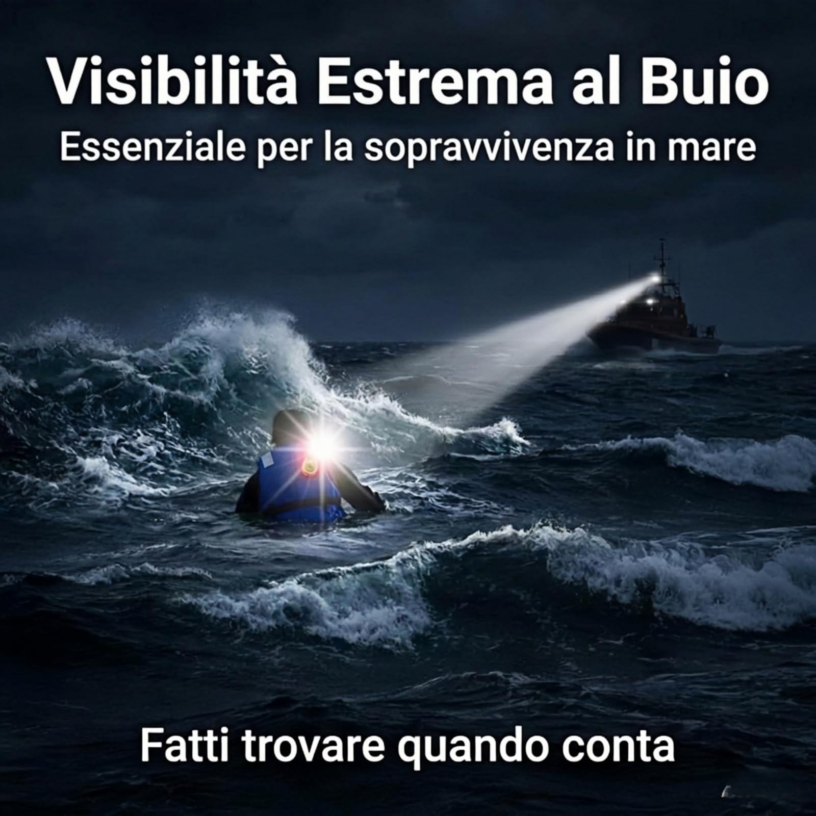 8 chalecos salvavidas, luces LED, chalecos salvavidas intermitentes para supervivencia en agua de emergencia