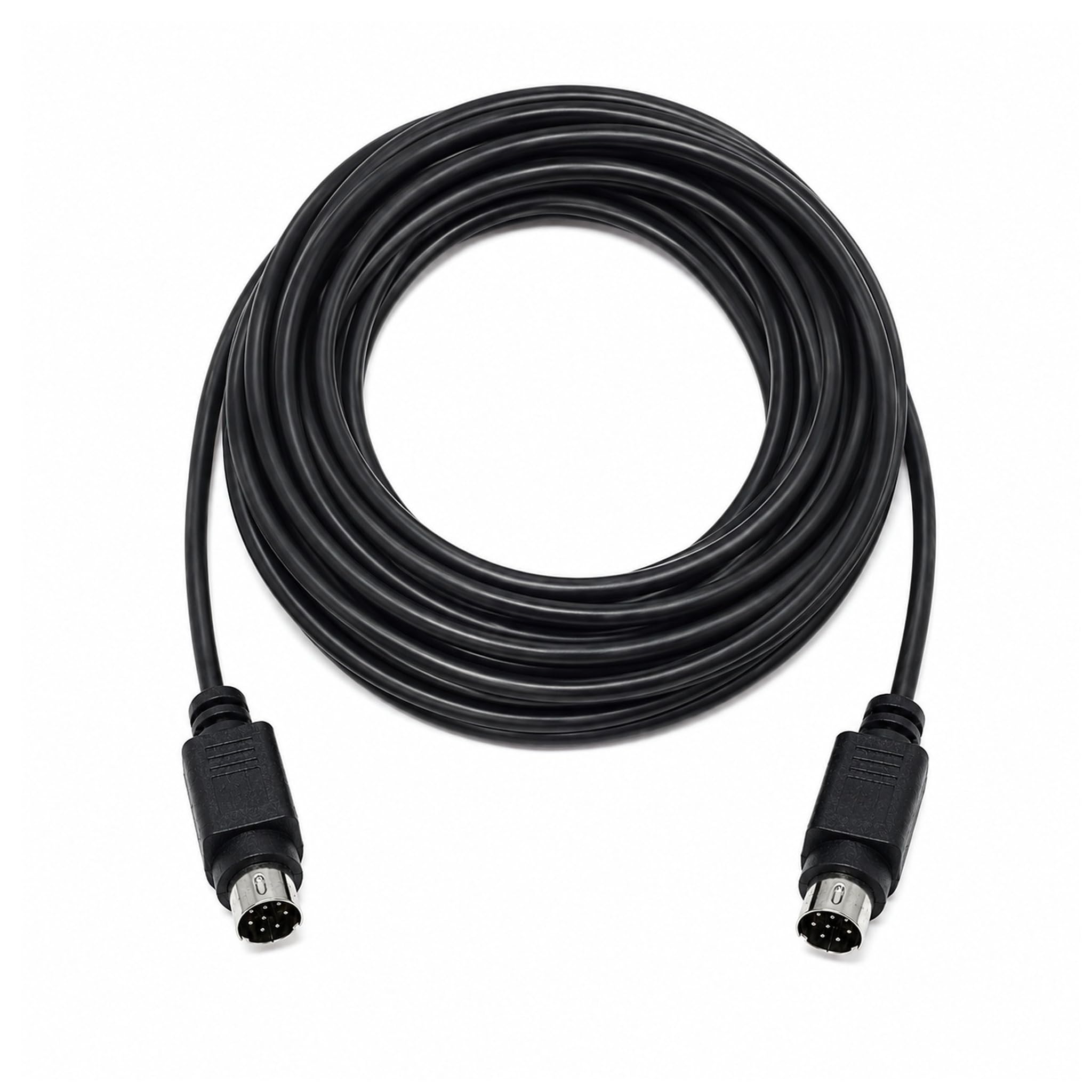 Wirenest - Cavo di controllo per telecamera VISCA PTZ con catena a margherita per Sony EVI/BRC/SRG serie RS232 8 pin Mini DIN a 8 pin Mini DIN seriale