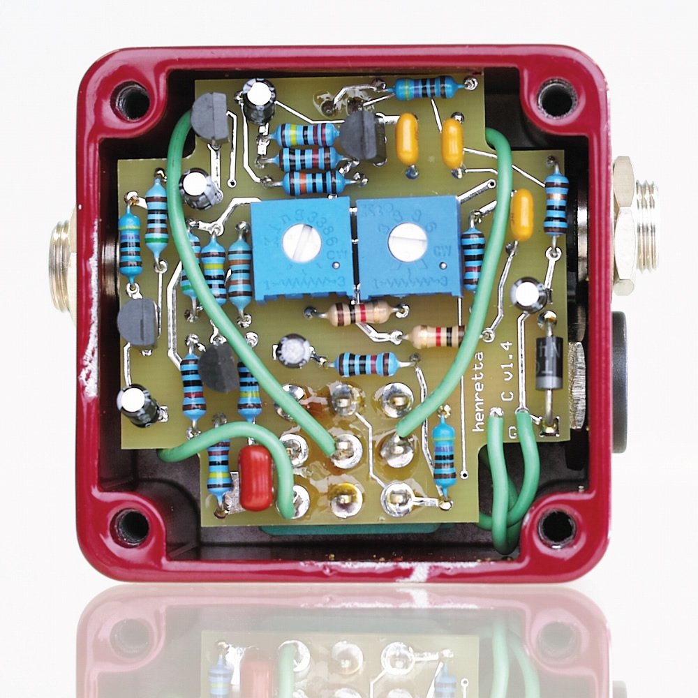 ギター Henretta Engineering Crimson Tremolo Henretta Engineering Crimson Tremolo 2010s - Red | Reverb