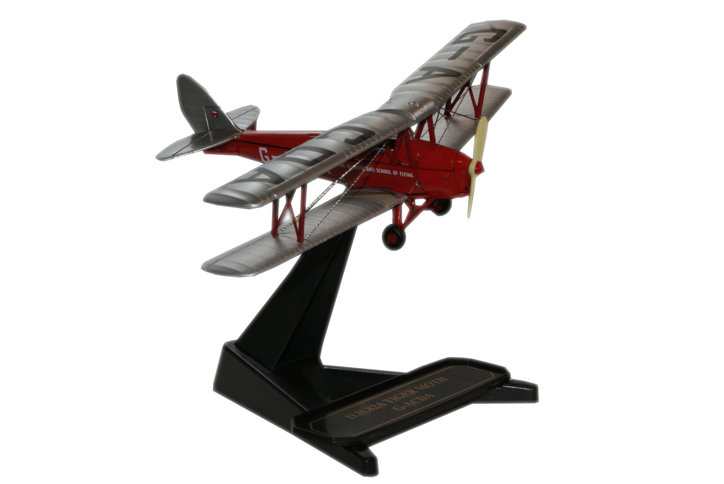 Oxford Aviation 1:72 De Havilland DH82A Tiger Moth 72TM003 School Of Flying MIB