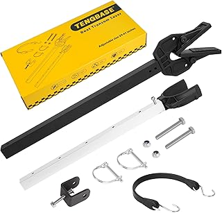 Adjustable Shock Absorber Boat Transom Saver, Stern Protectors with Heavy Duty Composite Heads for Securing Engines, Rollers and Trailer Mounts