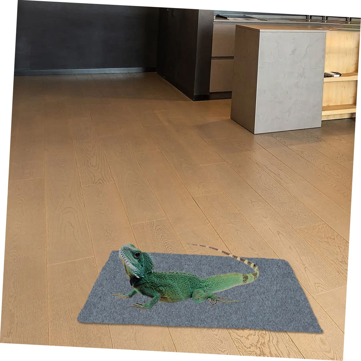 Milisten 2pezzi Tappetino per Rettili Liner per Terrario Materiale di qualità Facile da Pulire per Tartarughe e Lucertole Protezione Sicura e Comoda per Habitat Reptilian