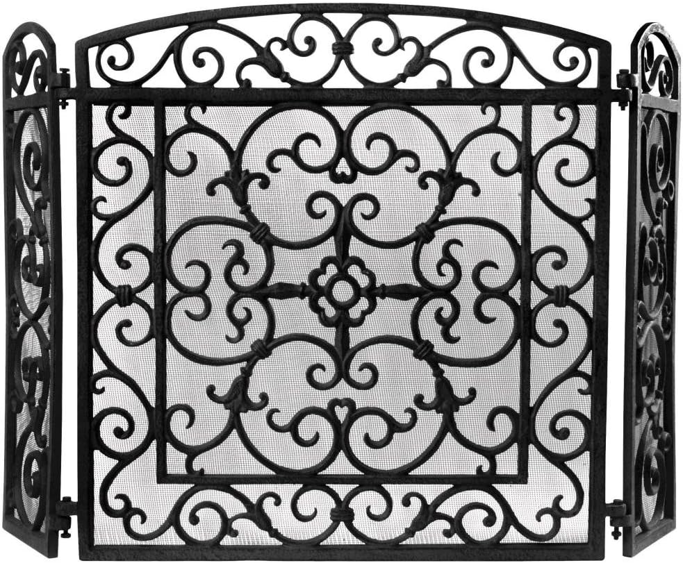 Esschert Design Cast Iron Fireplace Screen