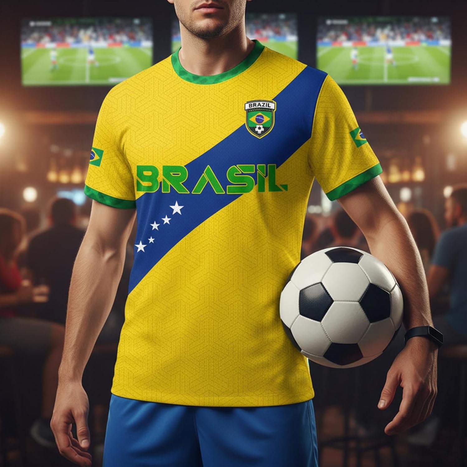 National Flag Soccer Jersey Football Training Apparel Outdoor T-Shirt Print Crewneck Fashion Short Sleeve for Men and Women - Image 4