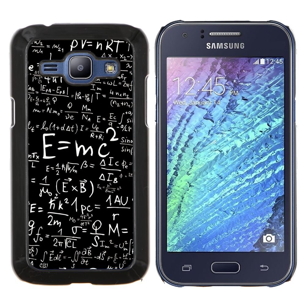 Samsung Galaxy J1 / J100 , Luminous-Blue - Hard Plastic Back Case Cover Shell (Energy Formula)