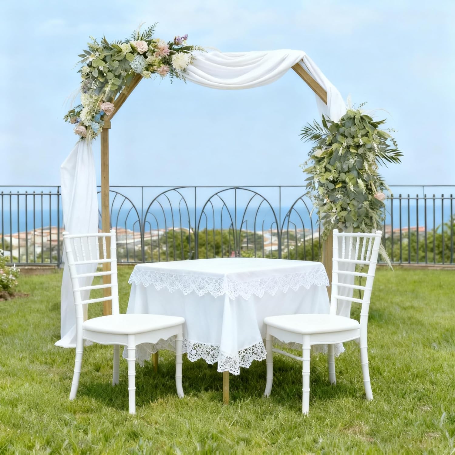 YUSKO 100pcs 4 Kinds Artificial Eucalyptus Stems Bulk, Fake Plants Leaves Bundle, Mixed Greenery Stems for Wedding Party Decor Vase Floral Arrangement - Image 2