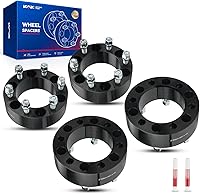 Vista 197 de KAX Espaciadores de rueda 4x4, adaptadores de espaciadores de rueda de 1" con pernos de 1/2" x20, diámetro del cubo de 59 mm, 2 piezas para Xpress